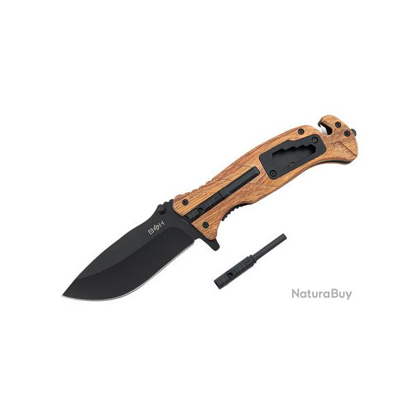 Couteau de survie multifonctions