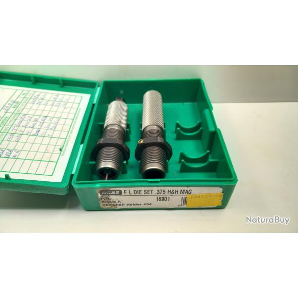 jeu d'outil rcbs occasion 375 H&H