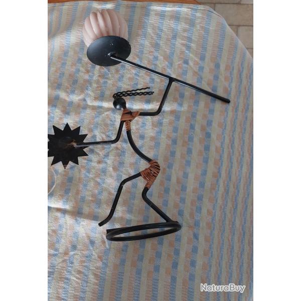 Statue de guerrier Africain