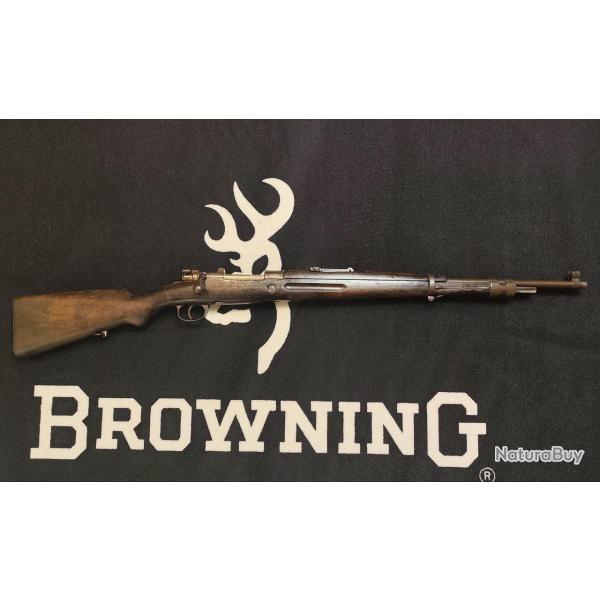 Carabine � verrou MAUSER 98 P�RUVIEN - Fabrication FN Herstal - Calibre 7,65 Argentin - N�27153 (Occ