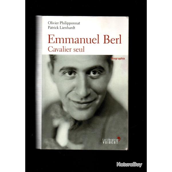 emmanuel berl cavalier seul d'olivier philipponnat et patrick lienhardt,