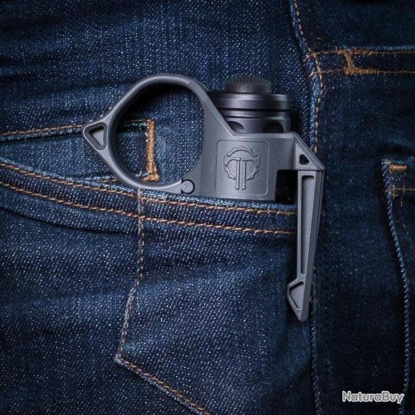 Thyrm SwitchBack DF avec clip de poche Gris