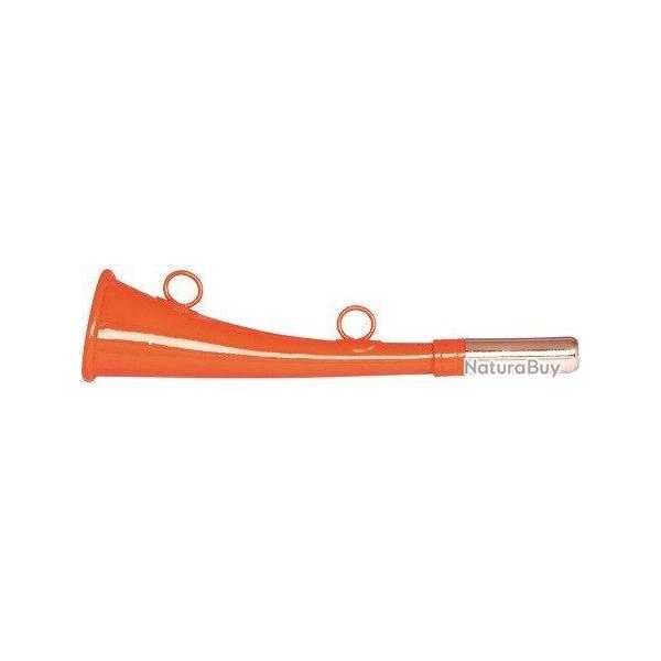 Corne de chasse orange 20cm Stepland PRO HUNT