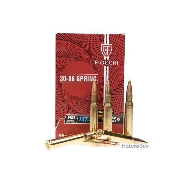 Munitions Fiocchi - Cal. 30-06 Sprg. - FMJ