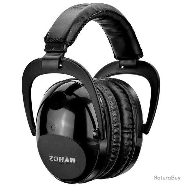 Casque antibruit pour enfant ZOHAN - 22 dB - LIVRAISON GRATUITE - Noir