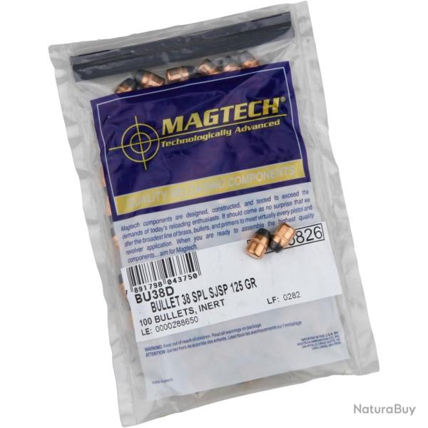 .357 (.38 Sp.), 125grs. Demi blind�es t�te plate (Calibre: .357 (.38))