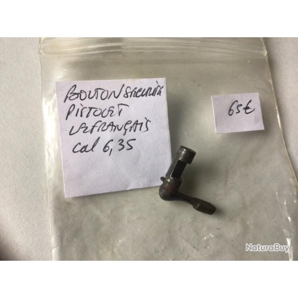 VENDU PAR LE-CUIRASSIER BOUTON S�RET� PISTOLET LEFRANCAIS CAL 6,35 MM