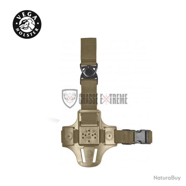 Plaque de Cuisse VEGA Compacte 1 Sangle 8k17 Tan
