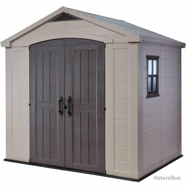 Abri de jardin cabane cabanon maison de stockage remise ext�rieur hangar outils robuste Factor 86 b