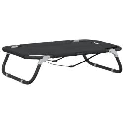 Lit pour chien panier canap&eacute; confortable pliable tissu oxford et acier anthracite 02_0043195