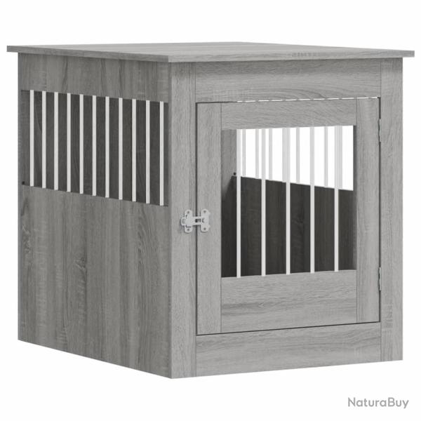 Meuble de cage pour chiens sonoma 64,5 x 80 x 71 cm gris 02_0043376
