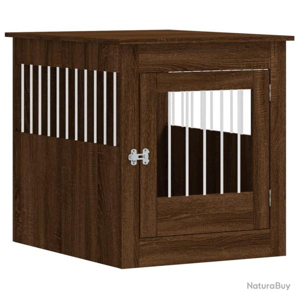 Meuble de cage pour chiens 64,5 x 80 x 71 cm marron 02_0043364