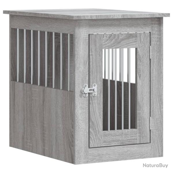 Meuble de cage pour chiens sonoma 45 x 62 x 59 cm gris 02_0043369