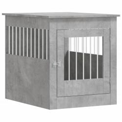 Meuble de cage pour chiens 64,5 x 80 x 71 cm gris 02_0043365