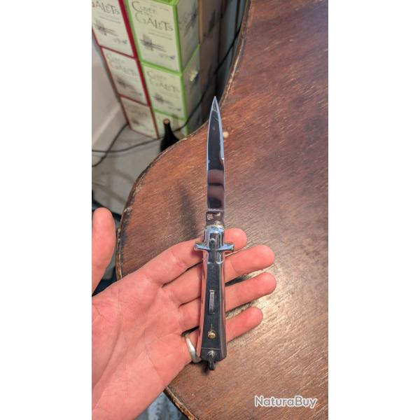 Bargeon couteau automatique tout en inox