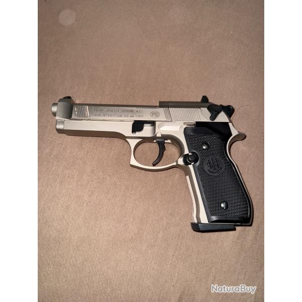 Pistolet  plomb beretta M 92FS gris
