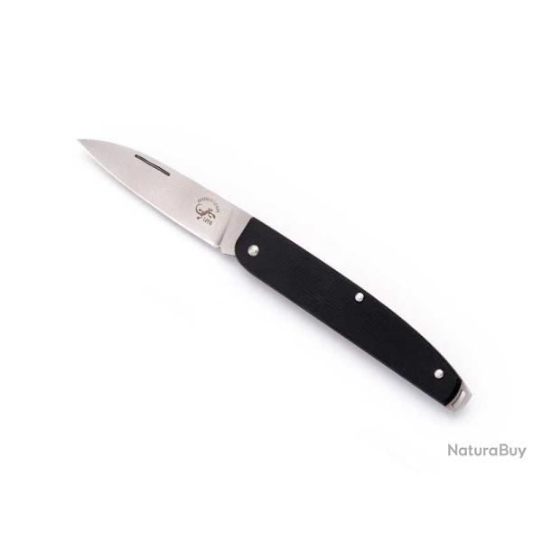 COUTEAU SALAMANDRA G10 NOIR 10CM INOX