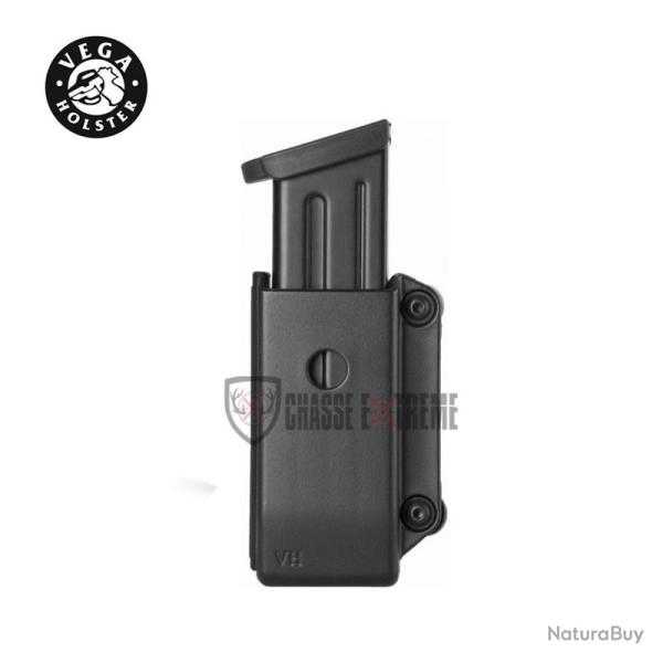 Porte-Chargeur VEGA Simple Rapide 8mh01 pour Pistolet Automatique Noir