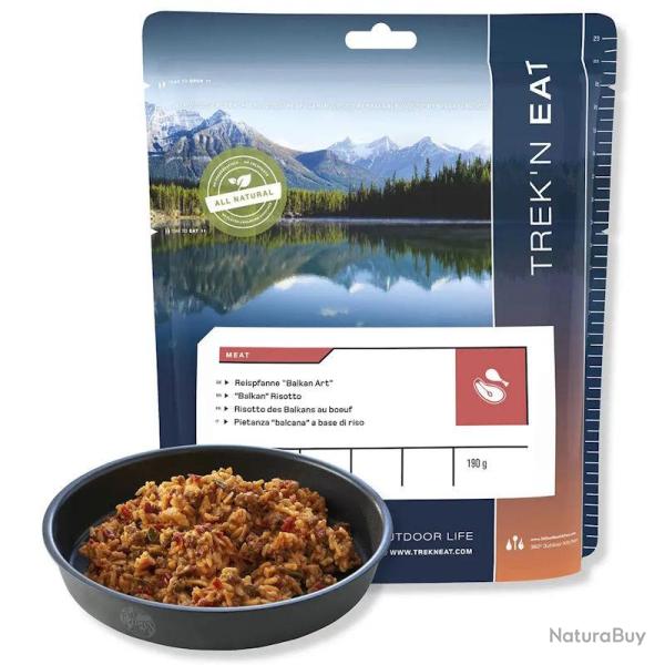 Repas lyophilis� Trek'n Eat Risotto des Balkans au boeuf
