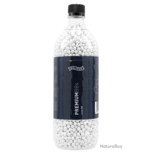 BILLES BBS 6MM WALTHER BLANCHE 0.20G BIDON X5000