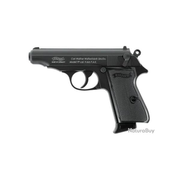 PISTOLET WALTHER PP CAL 9 MM PAK - BRONZE