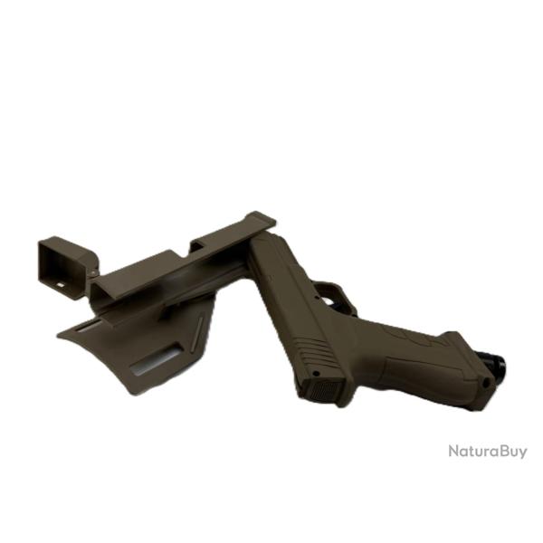 GS50 �tui Ceinture Tactique Manipulation Rapide et Confort Optimal TAN (pistolet & lampe non inclus)