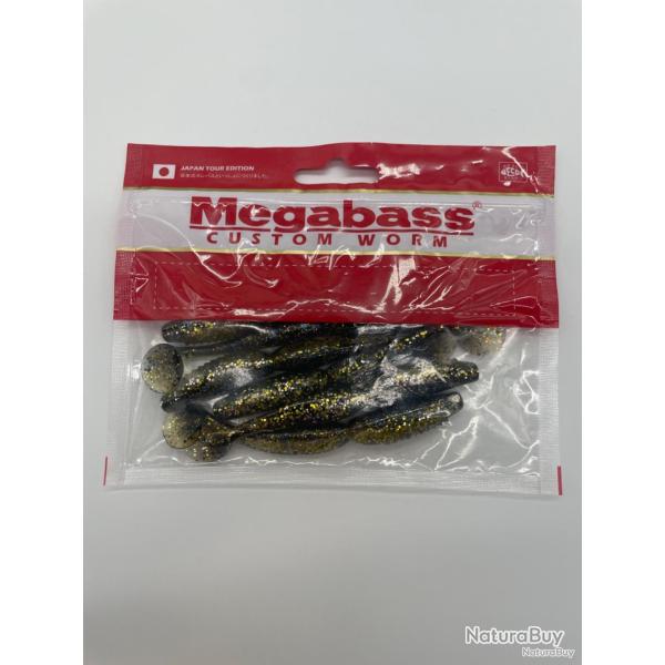 Leurres souples Megabass super spindle 4" blue gill