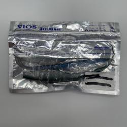 Leurres souples Megabass sling Shad 7" albino+green shirasu