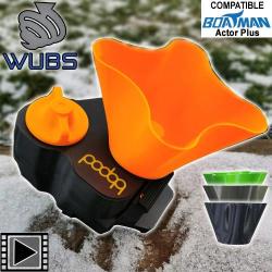 Epandeur Bait Boat Pod Wubs pour Boatman Actor Plus Green