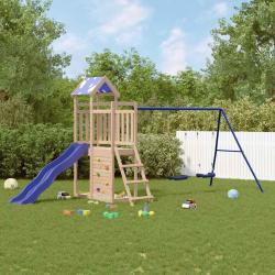 Aire de jeux d'ext&eacute;rieur bois de pin massif