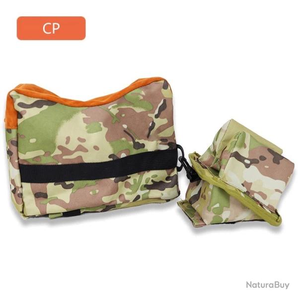 Support Avant et Arri�re Fusilde Sable Chasse Accessoires  Ensemble Repos Pistolet de Tir Camouflage