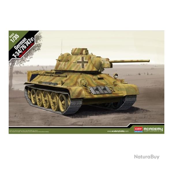 German T34/76 747r 1/35 | Academy (0000 3951) - Maquette � monter