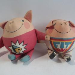 Peluches Cochons Anne Wilkinson Designs 1984 England