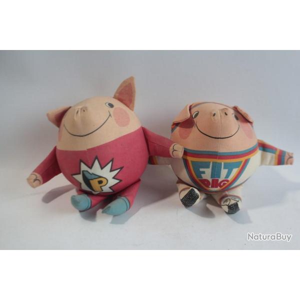 Peluches Cochons Anne Wilkinson Designs 1984 England