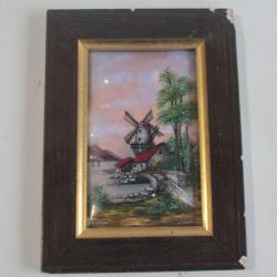 Tableau &eacute;maux de Limoges Sillonnet Moulin