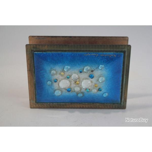 Porte courrier �maux de Limoges Jean Betourn�