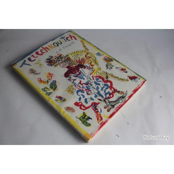 Livre d�dicac� Terechkovitch J.-P. Crespelle 1958