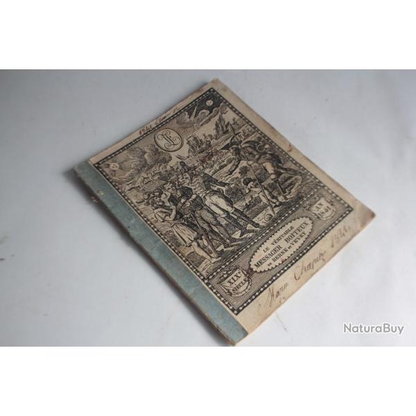 Almanach Le v�ritable messager boiteux Berne de Vevey 1841