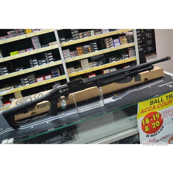FUSIL A POMPE ROSSI SR 12 TACTICAL CALIBRE 12/76 CANON DE 61 CM RAYE HELICO�DAL NEUF