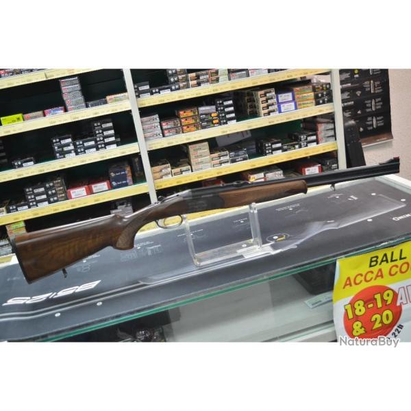 RARE CARABINE EXPRESS SUPERPOSE BERETTA S689 SILVER SABLE CALIBRE 9.3X74 R D'OCCASION