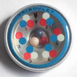 Ancien Jeu d'adresse de poche Triboulet