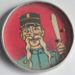 Ancien Jeu d'adresse de poche publicitaire A la glaneuse Étaples