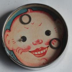 Ancien Jeu d'adresse de poche Bébé