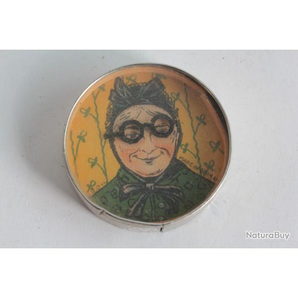 Ancien Jeu d'adresse de poche Femme aux lunettes