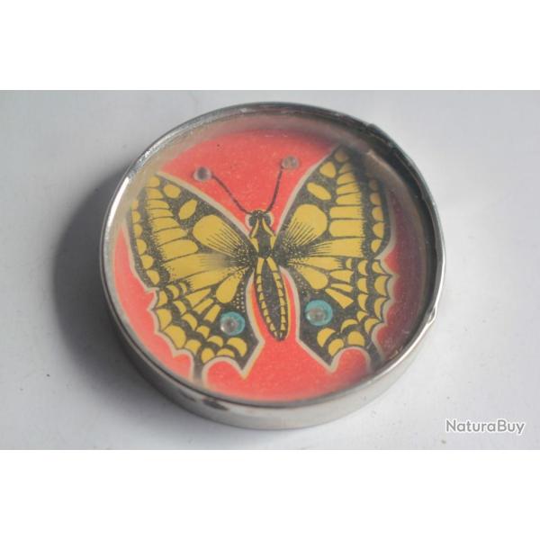 Ancien Jeu d'adresse de poche billes Papillon