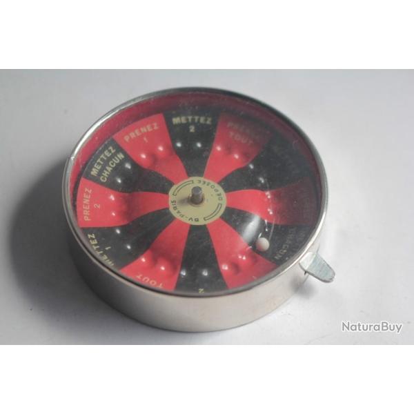 Ancien Jeu de poche Bistrot Roulette Casino