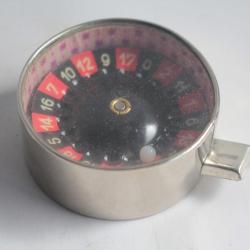 Ancien Jeu de poche Roulette Casino Pub Pneu Dunlop