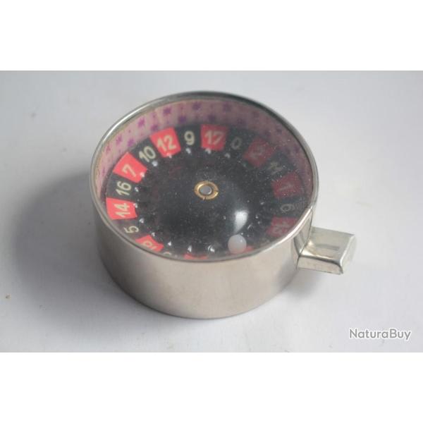 Ancien Jeu de poche Roulette Casino Pub Pneu Dunlop