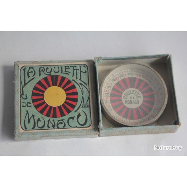 Ancien Jeu de poche La Roulette de Monaco