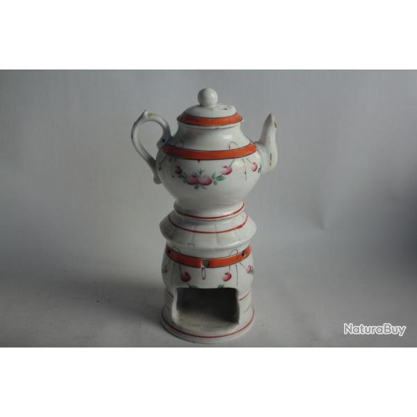 Tisani�re porcelaine XIXe si�cle